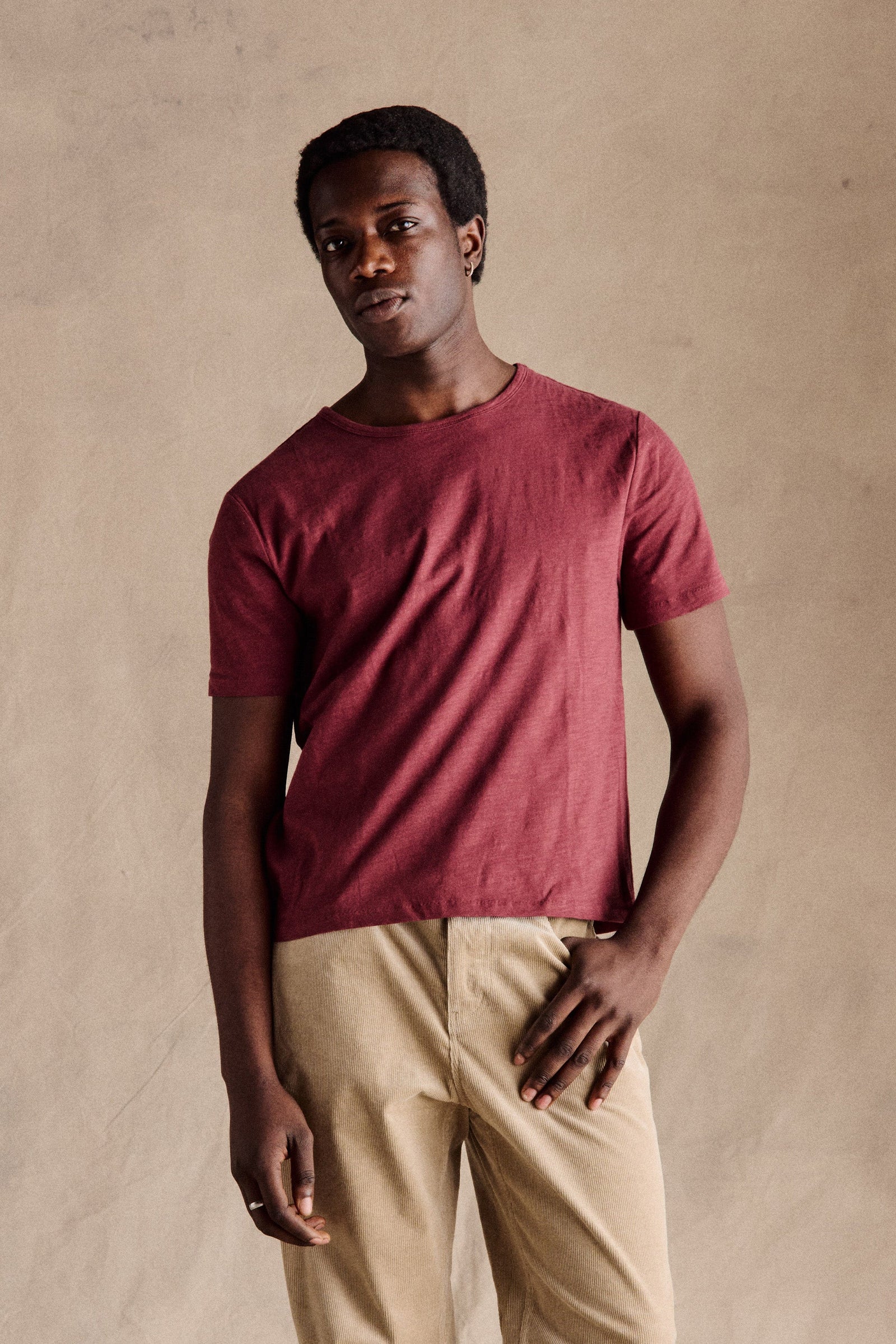 Steve Slub Cotton Tee