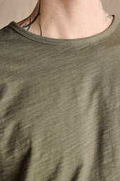Steve Slub Cotton Tee Green