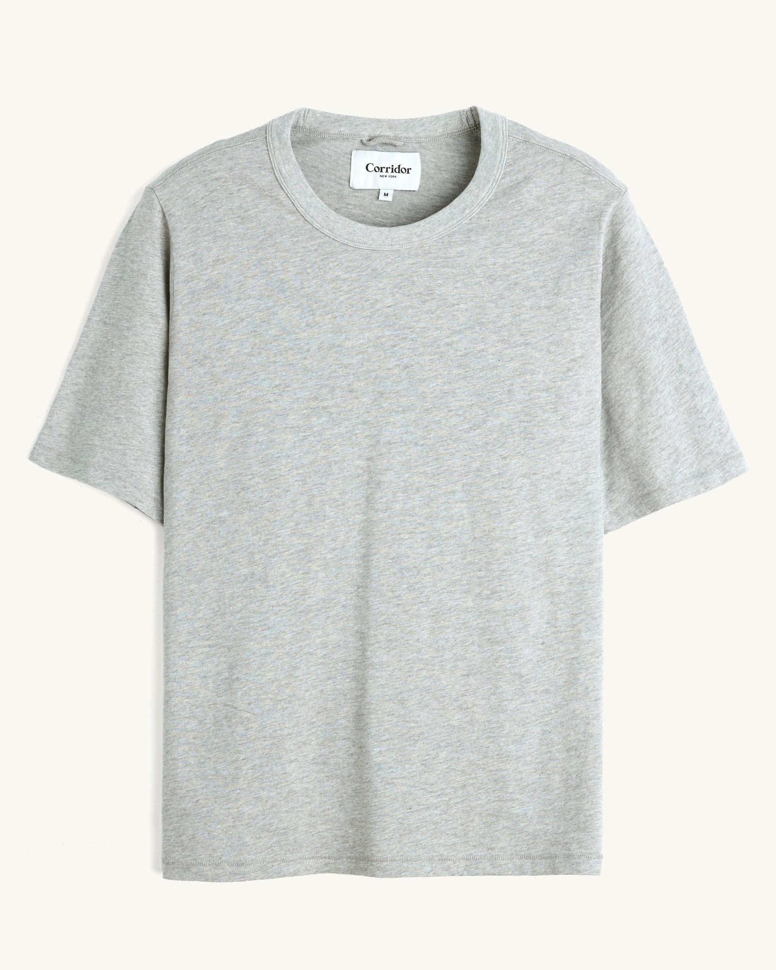 Slub Tee - Heather Grey