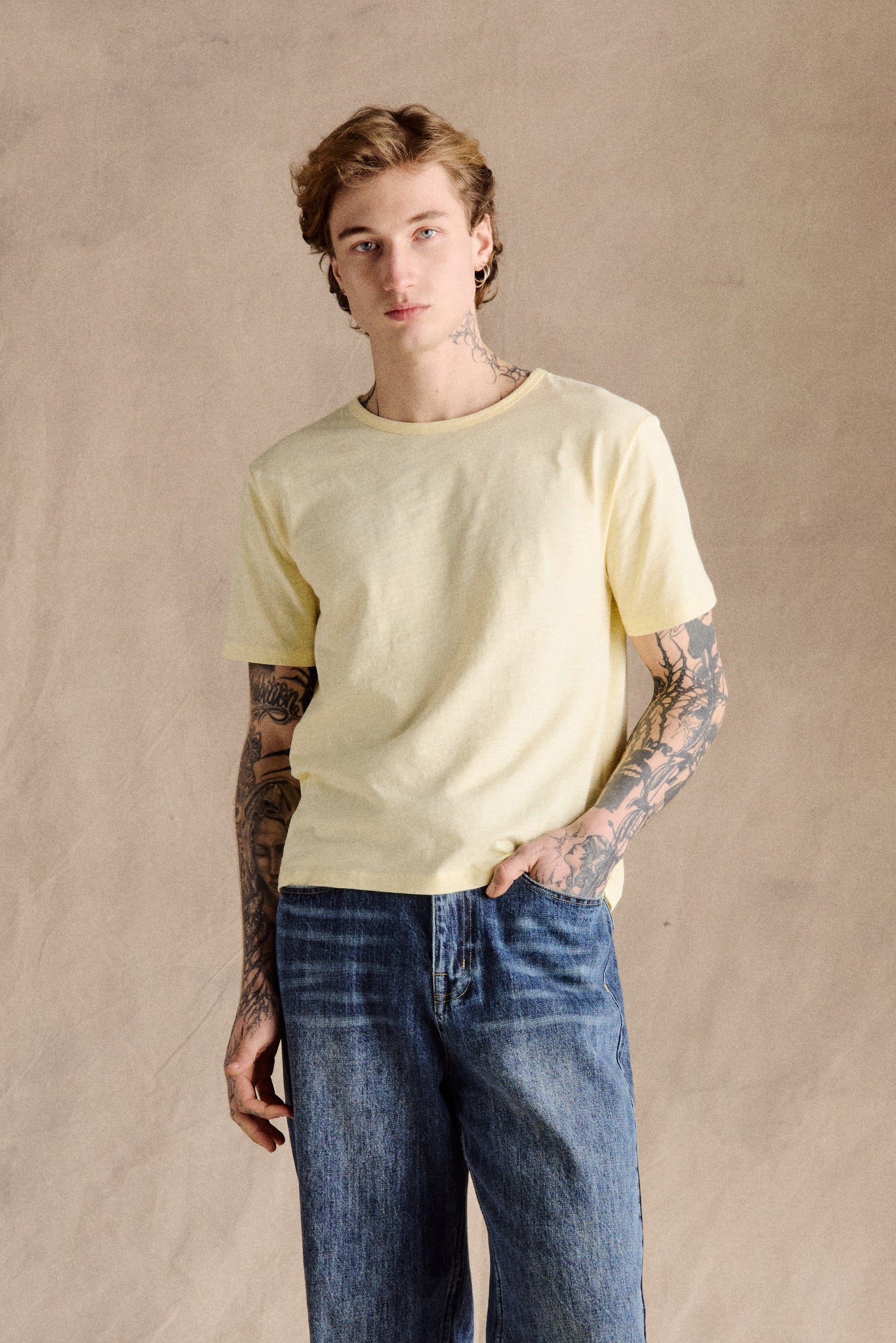 Steve Slub Cotton Tee