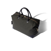 Small Weekend Bag in Green Canvas