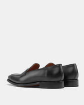 Smith Black Calf with Half-Rubber Soles - 722