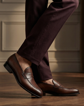 Smith Brown Calf with Half-Rubber Soles - 675