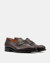 Smith Dark Brown Penny Loafer 675