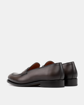 Smith Dark Brown Penny Loafer 675