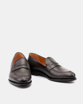 Smith Dark Brown With Half Rubber Soles 675
