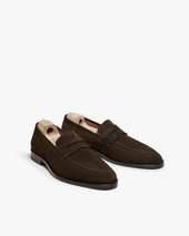 Sm Gen Dark Brown Suede