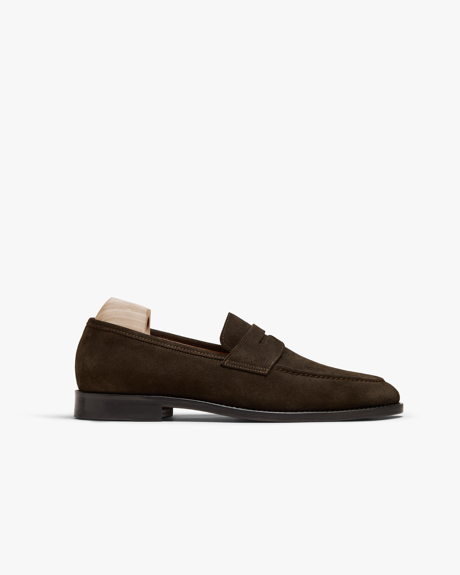 Sm Gen Dark Brown Suede