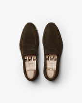 Sm Gen Dark Brown Suede