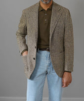 Merino Wool Knitted Polo