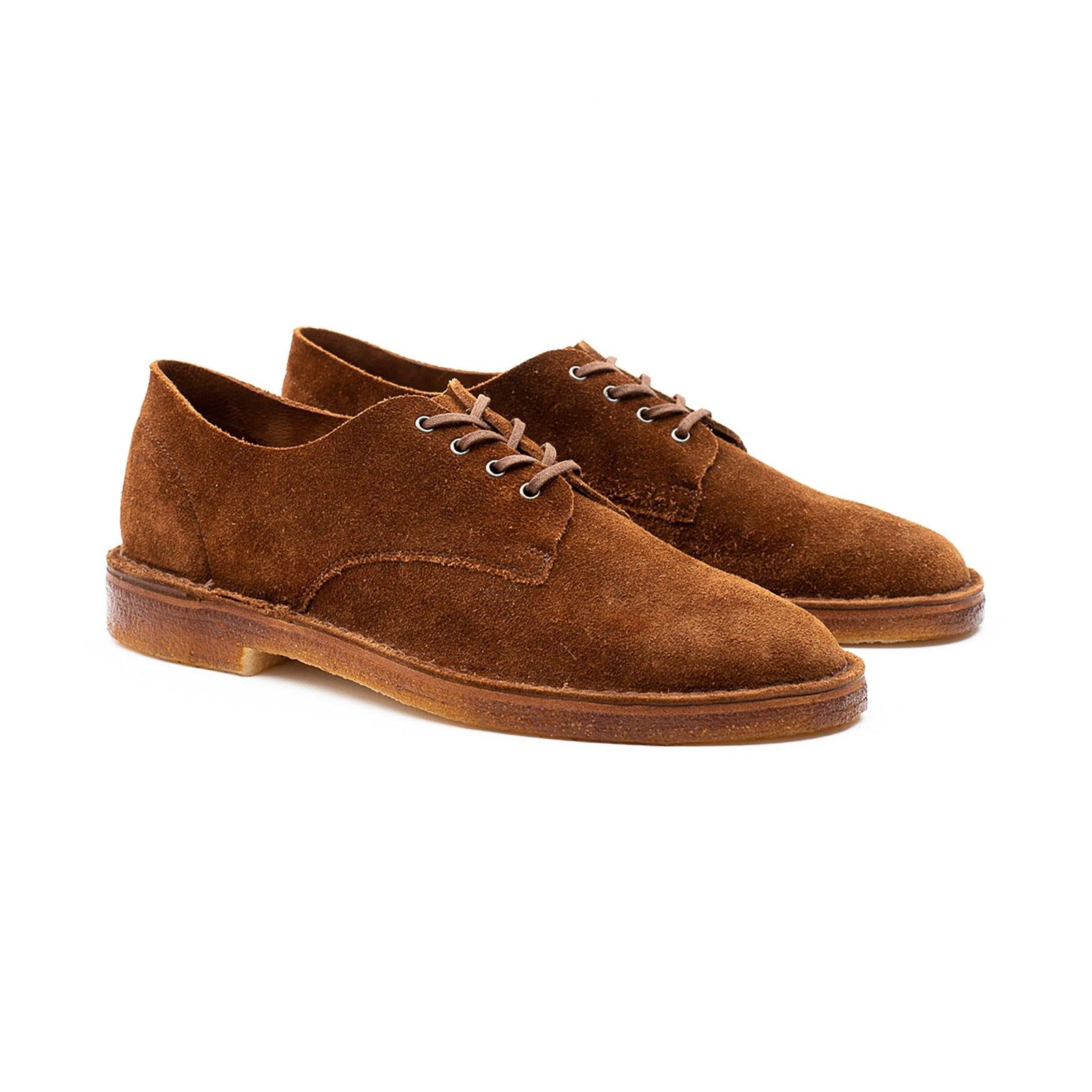 Grove Desert Shoe Snuff Janus Calf Suede