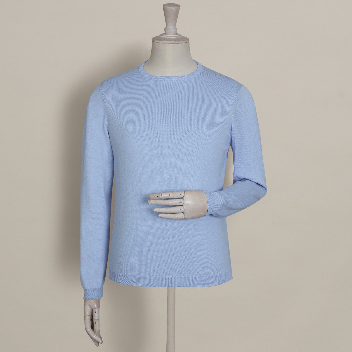 Soft Cotton Knitted Sweater In