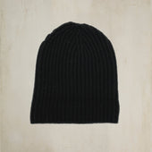 Soft Lambswool Heavy Knit Hat In