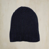 Soft Lambswool Heavy Knit Hat In