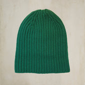 Soft Lambswool Heavy Knit Hat In