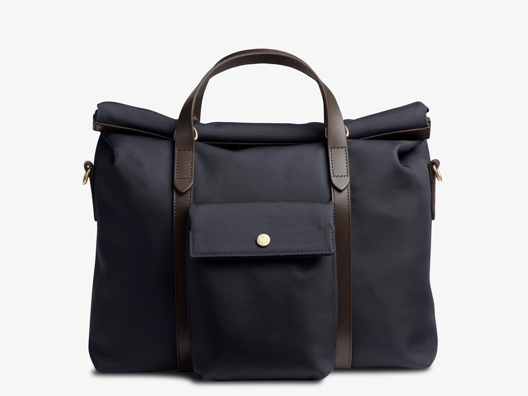 M/S Soft Work – Navy/Dark Brown