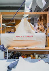 Soho Ecru Canvas Apron