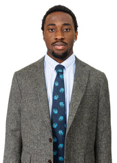 Floral Flannel Tie