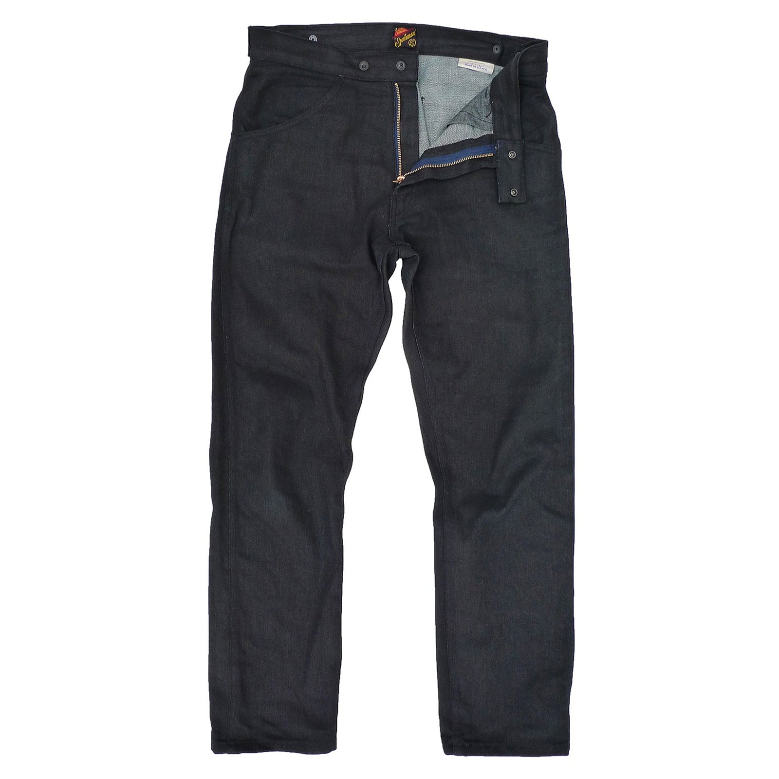 Speedways - NOS Black Coated Denim - Warehouse