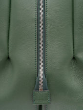 Green Sports Grip Bag With Badges