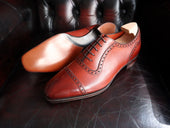 St James Ii In Vintage Cherry Calf Tg73