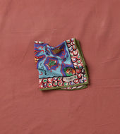 Fish Print Silk Pocket Square