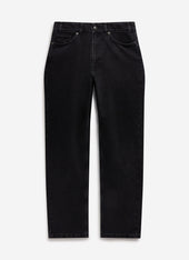 Straight Leg Denim Jeans Cotton