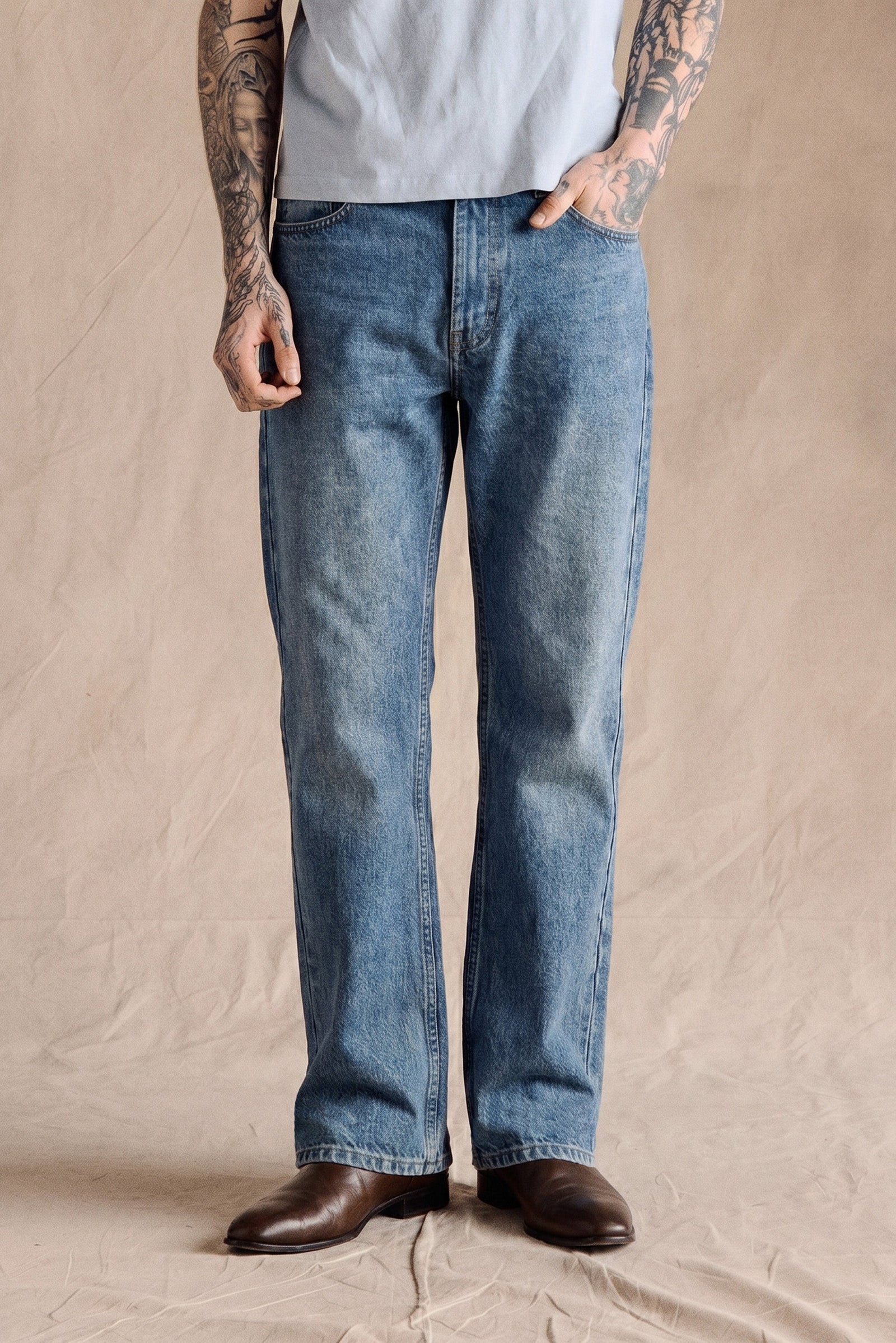 Alain Straight Jeans Light