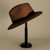Straw Hat in Chocolate