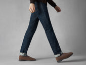 Stride Loafers In Deep Glove Suede Dark Sole