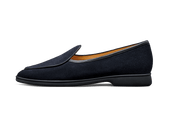Stride Loafers In Midnight Glove Suede Sole