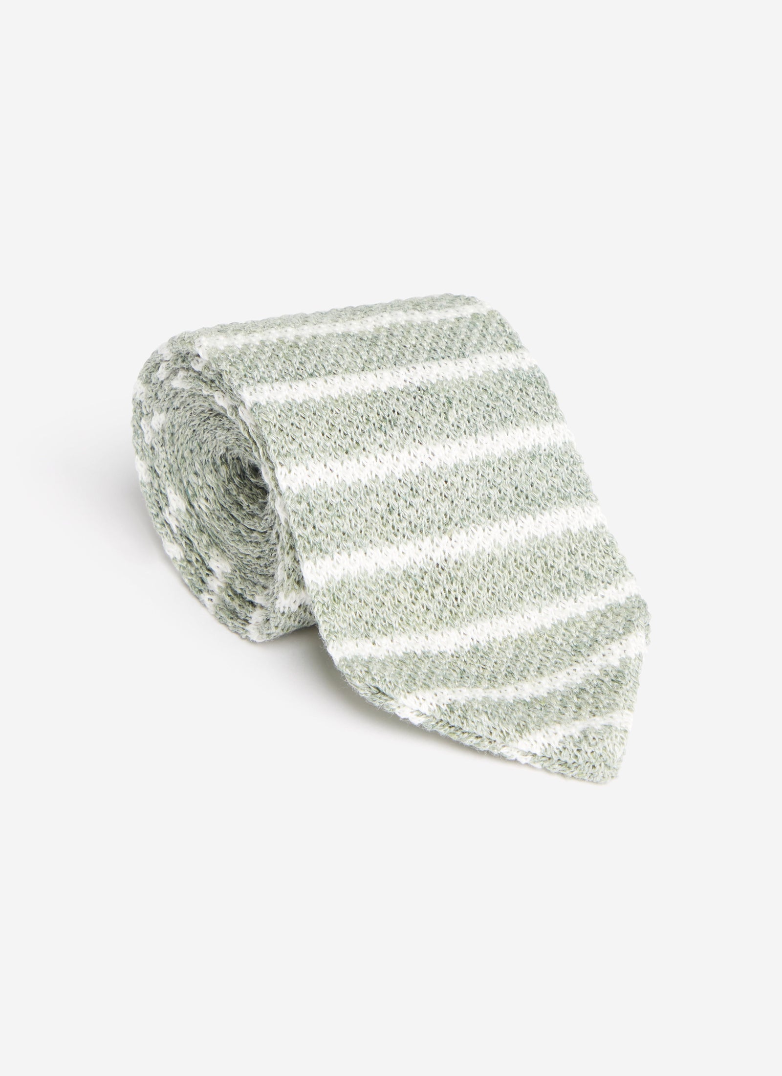 Stripe Linen Tie Marl