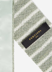Stripe Linen Tie Marl