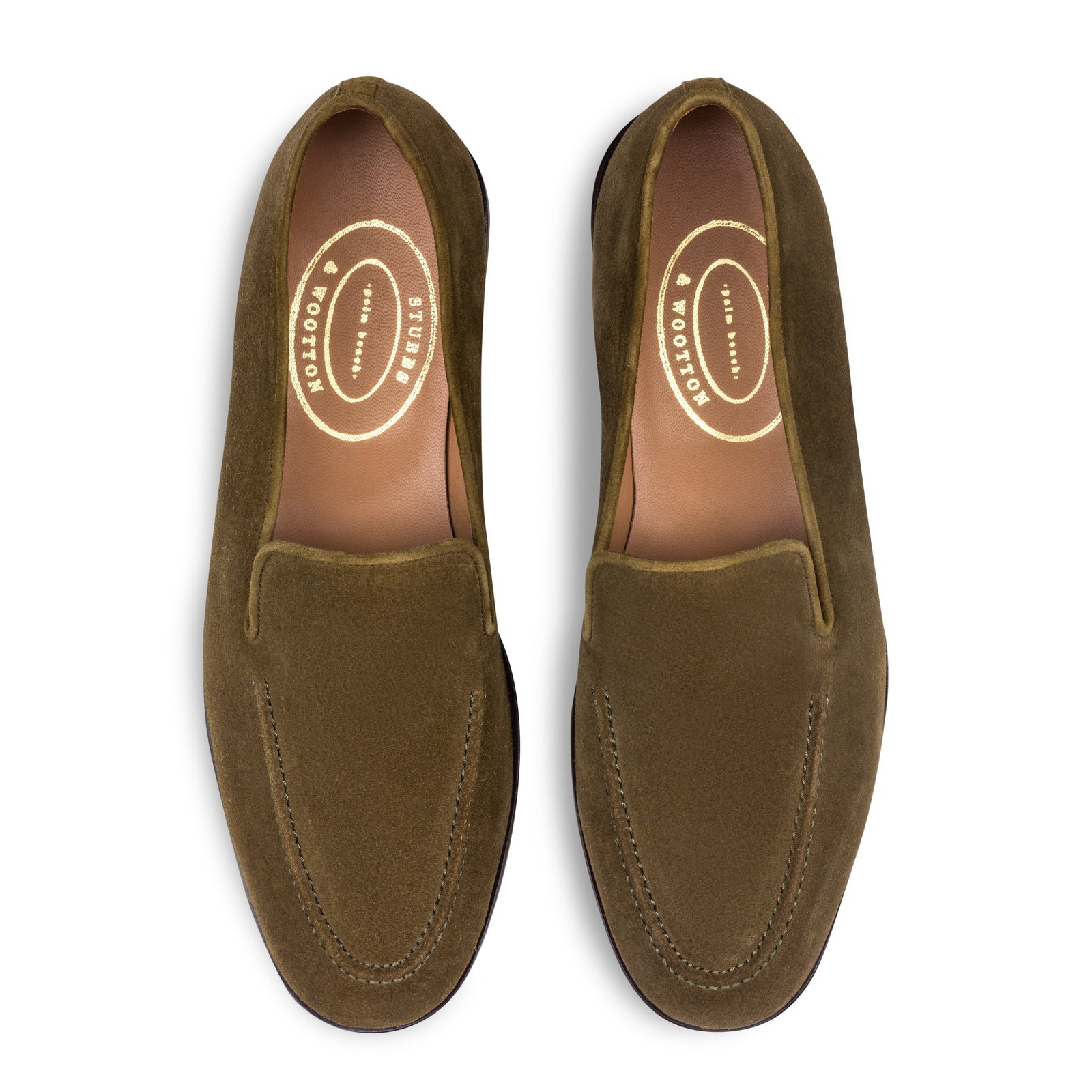 Khaki Loden Suede Venetian (Men)
