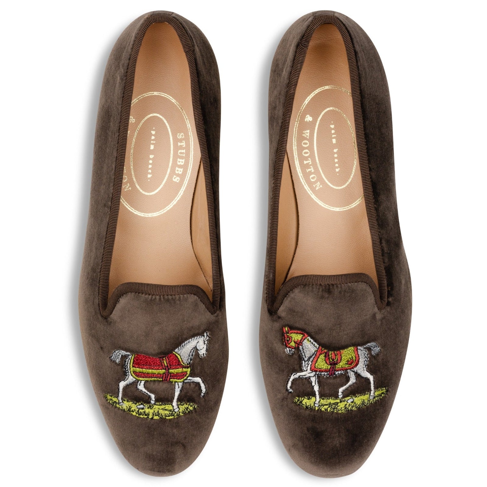 Justify Espresso Velvet Slipper (Men)