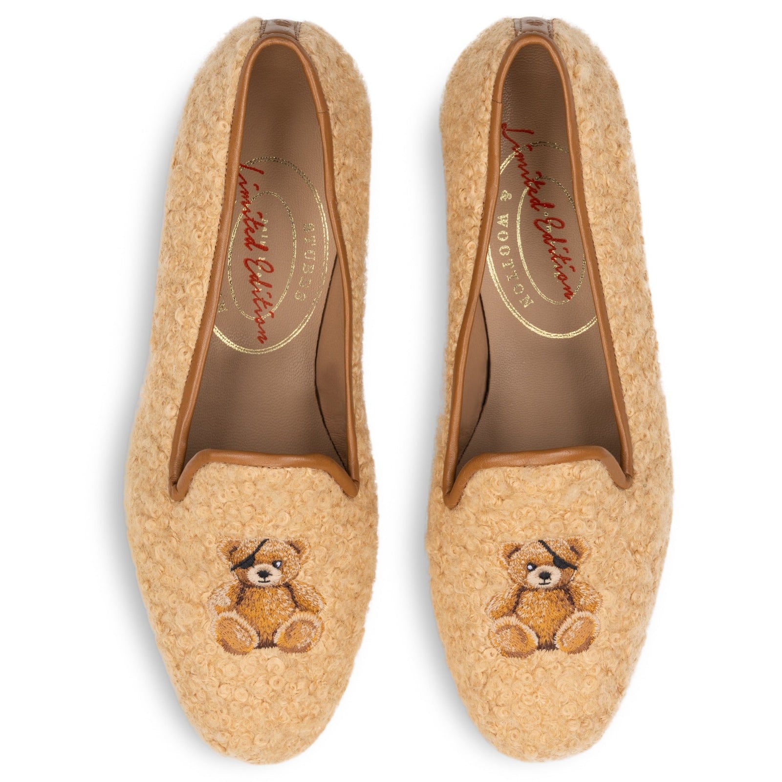 Teddy Oatmeal Bouclé Slipper (Men)