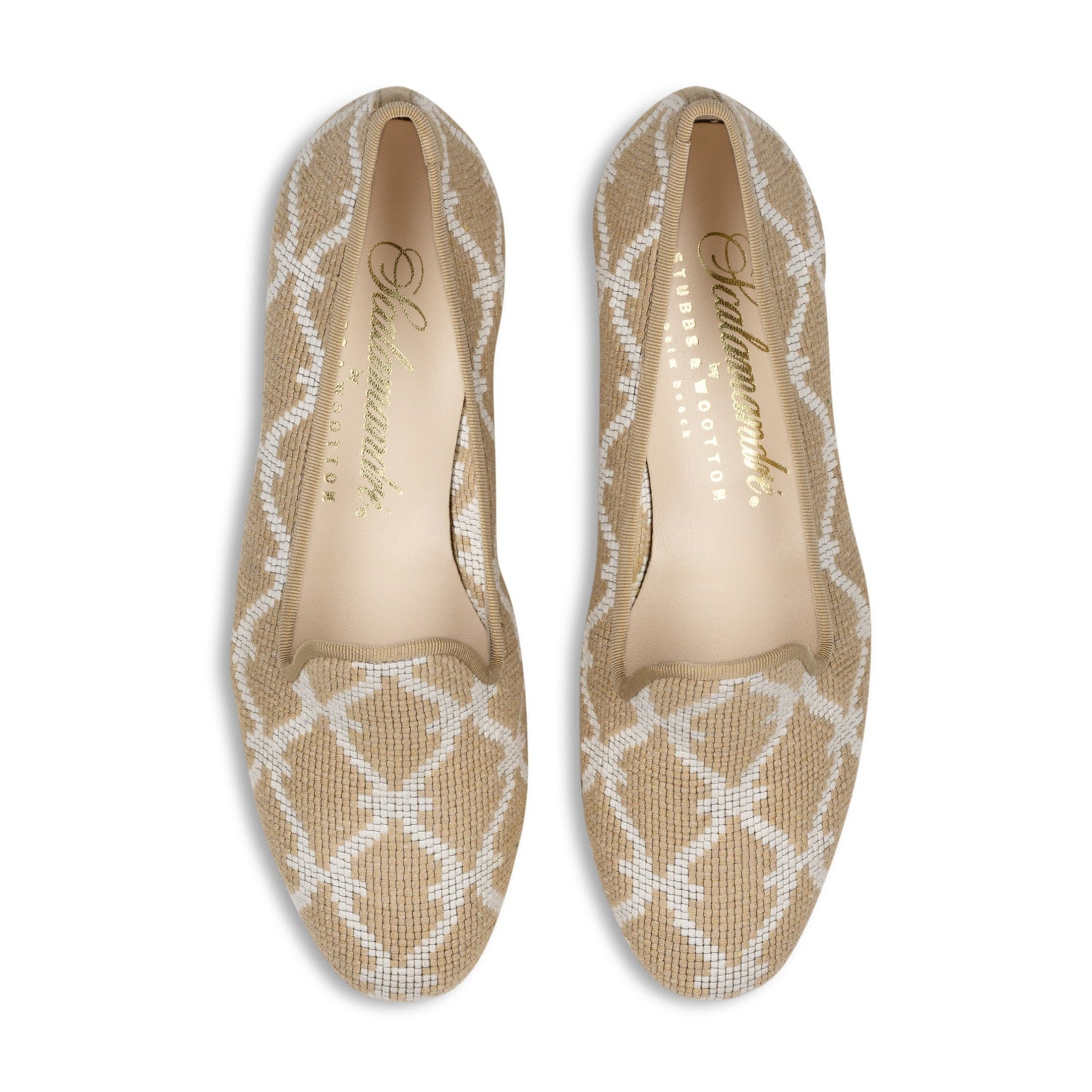 Trellis Sand Woven Slipper (Men)