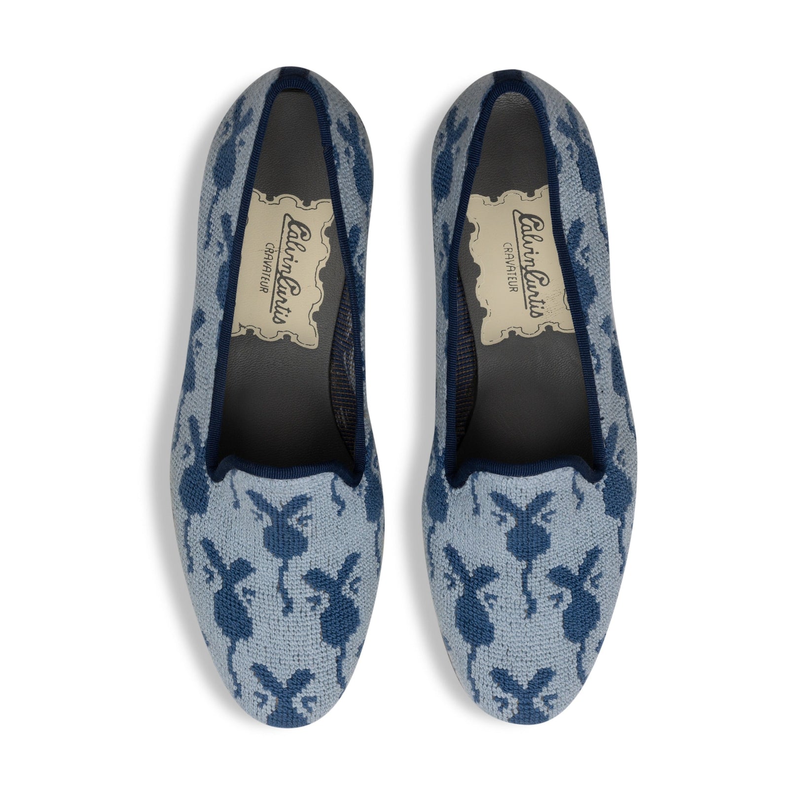 Jerry Ink Needlepoint Slipper (Men)