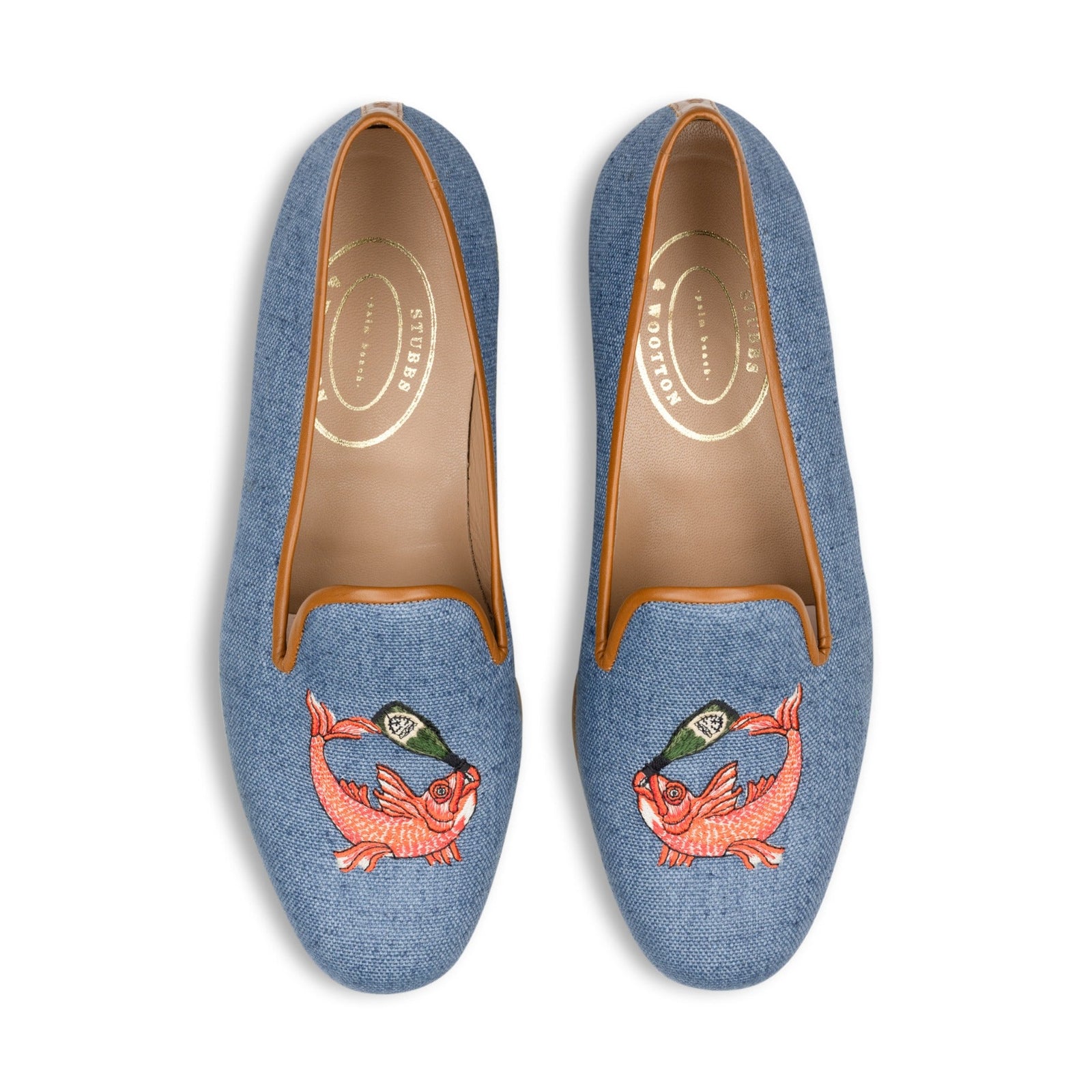 Boozefish Marine Linen Slipper (Men)