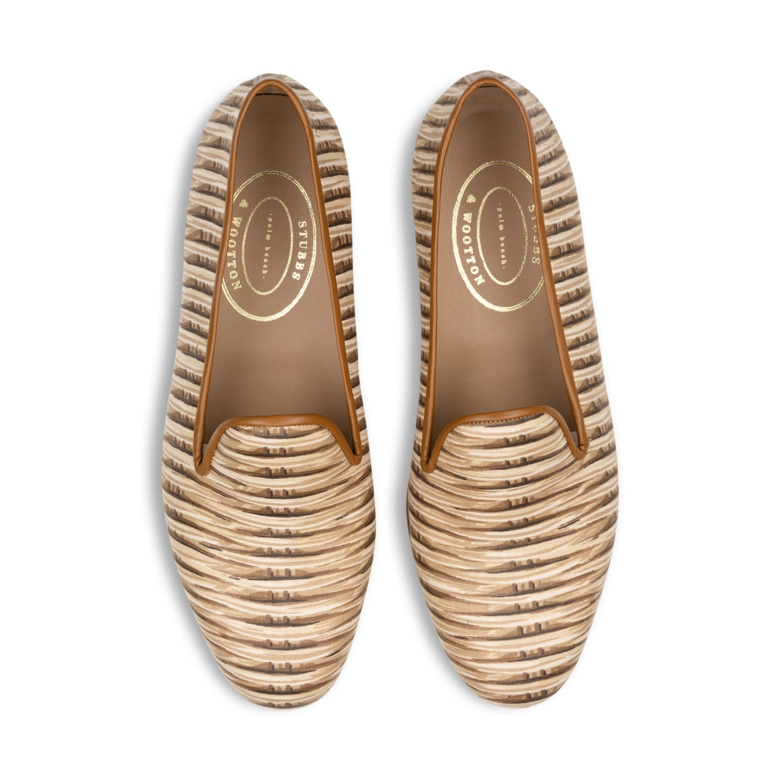 Wicker Natural Woven Slipper (Men)