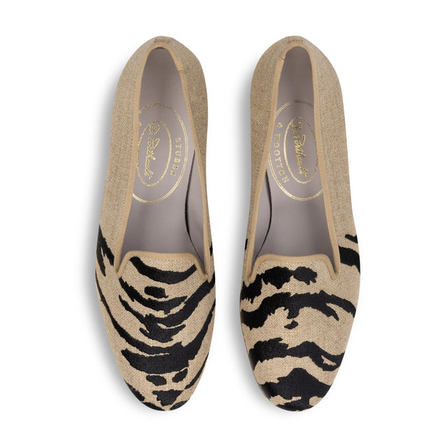 Tigre Natural Linen Slipper (Men)