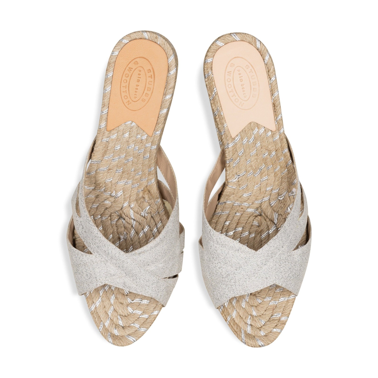 Silver Braid Kelly Espadrille