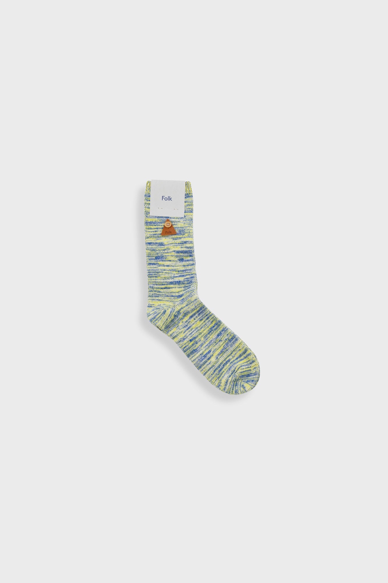 Melange Sock Citron Mix