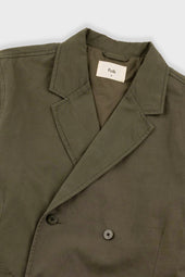 Easy Fit Blazer Dark Slub Linen