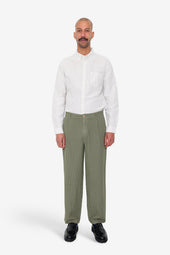Wide Fit Trouser Overdyed Stripe