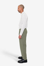 Wide Fit Trouser Overdyed Stripe