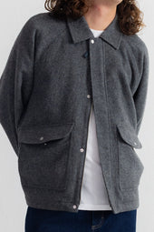 Cropped Winter Coat Wool