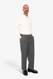 Wide Fit Trouser Hemp Canvas