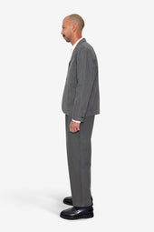 Wide Fit Blazer Hemp Canvas
