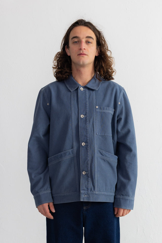 Meyer Jean Jacket - Soft Blue